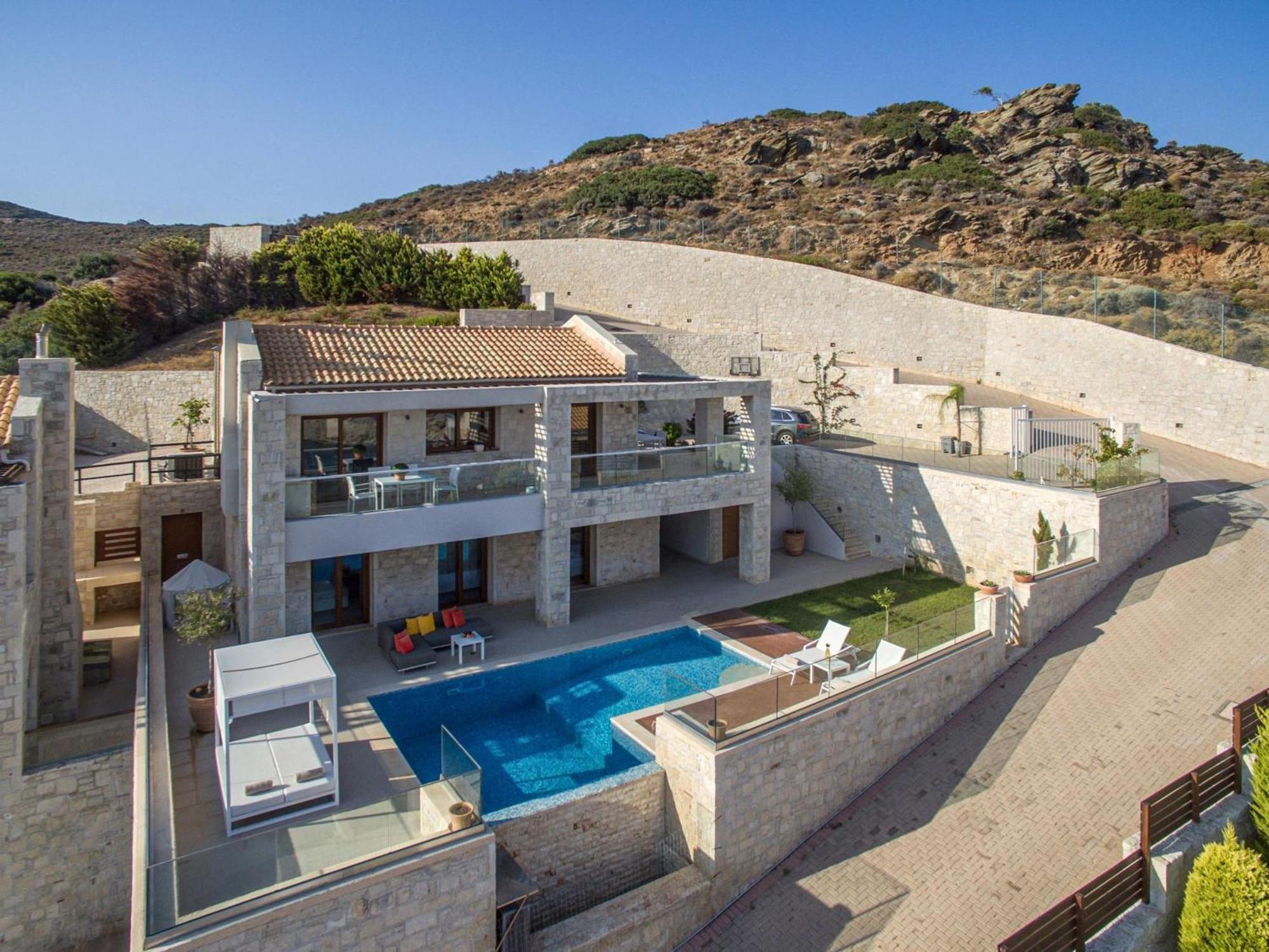Omega House In Crete Villa Ligariá Kültér fotó