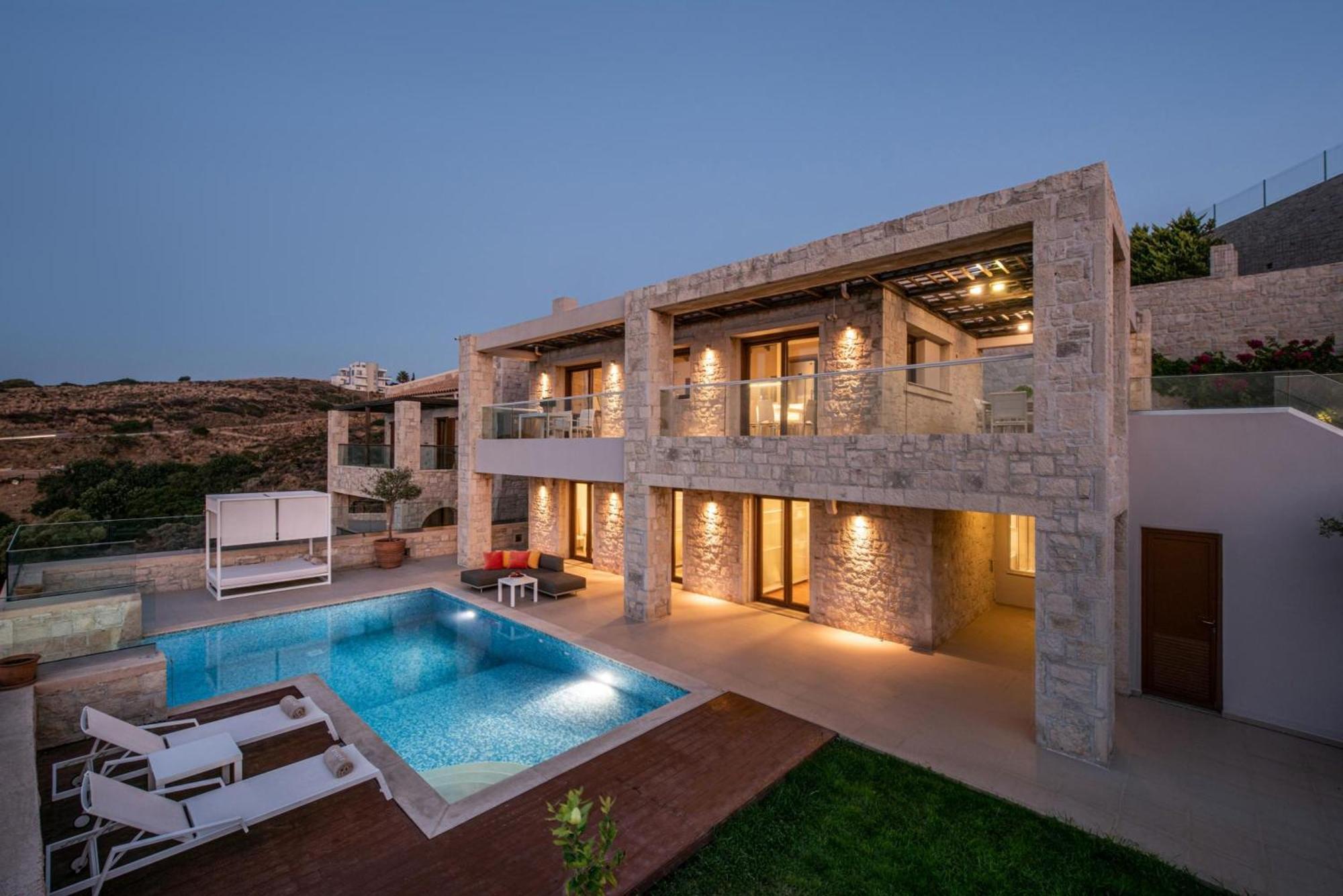 Omega House In Crete Villa Ligariá Kültér fotó