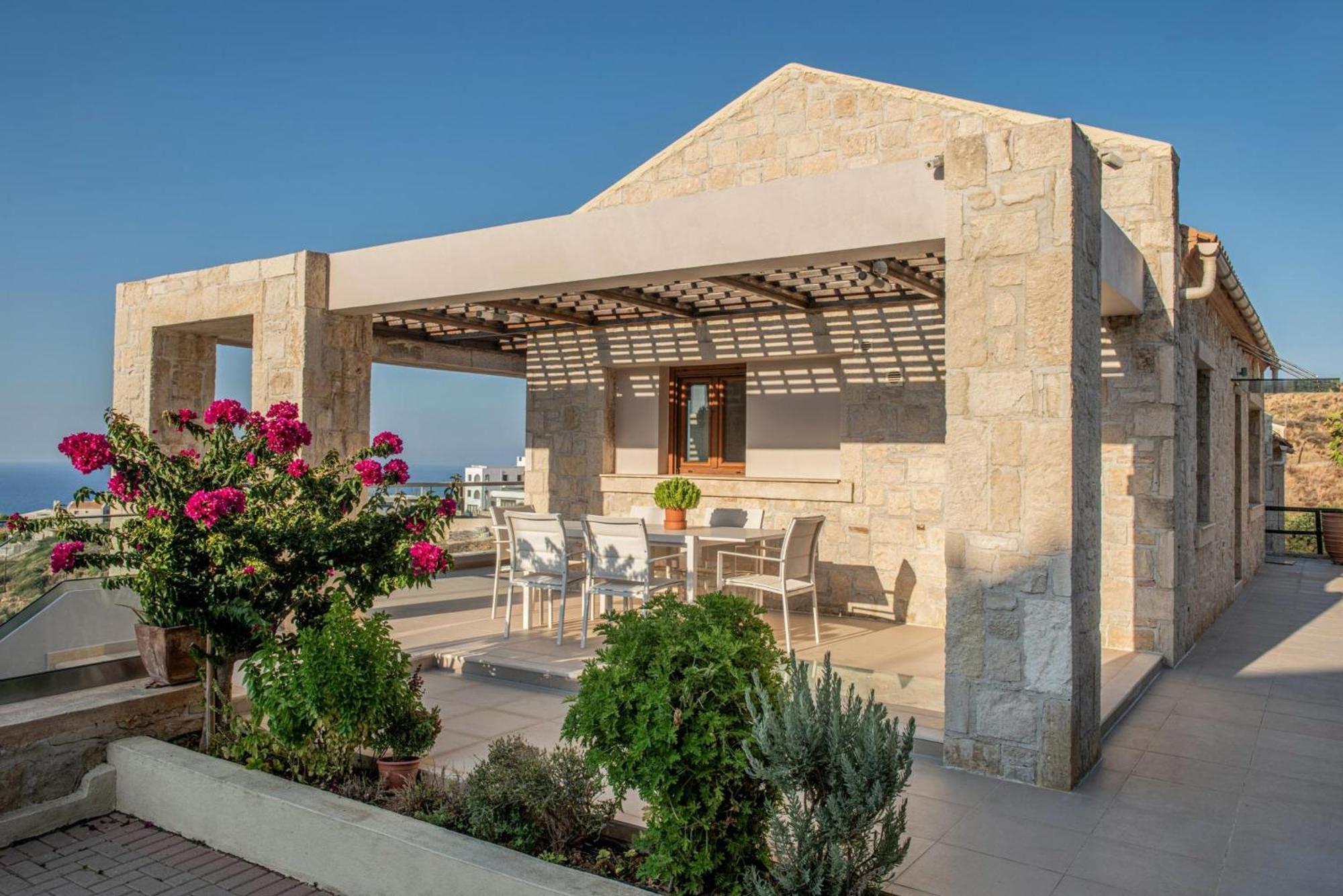 Omega House In Crete Villa Ligariá Kültér fotó